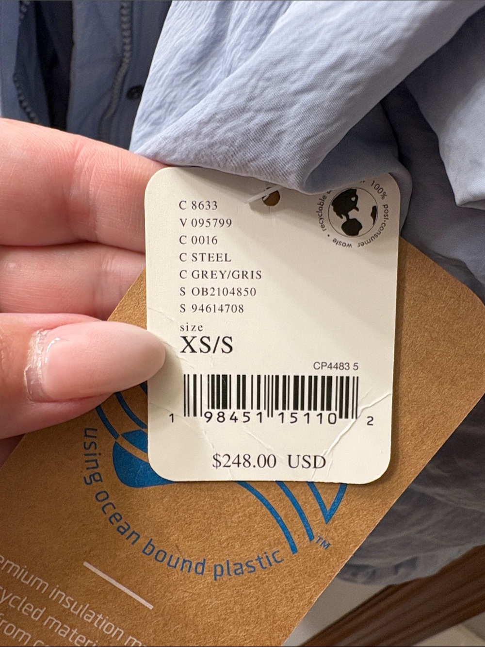 New! FP Movement Billie Boxy Lightweight Insulated jacket - Picture 5 of 7